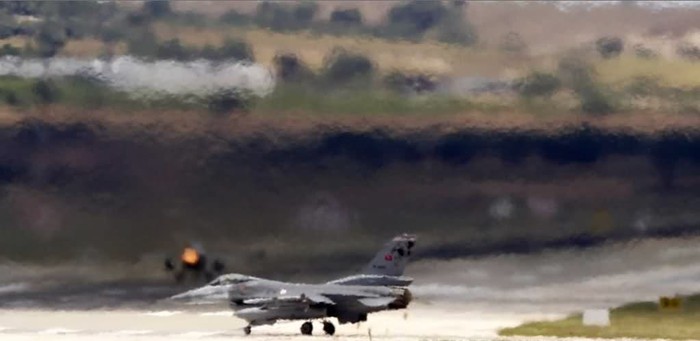 Phi đội F-16 của Thổ Nhĩ Kỳ trực chiến gần biên giới với Syria